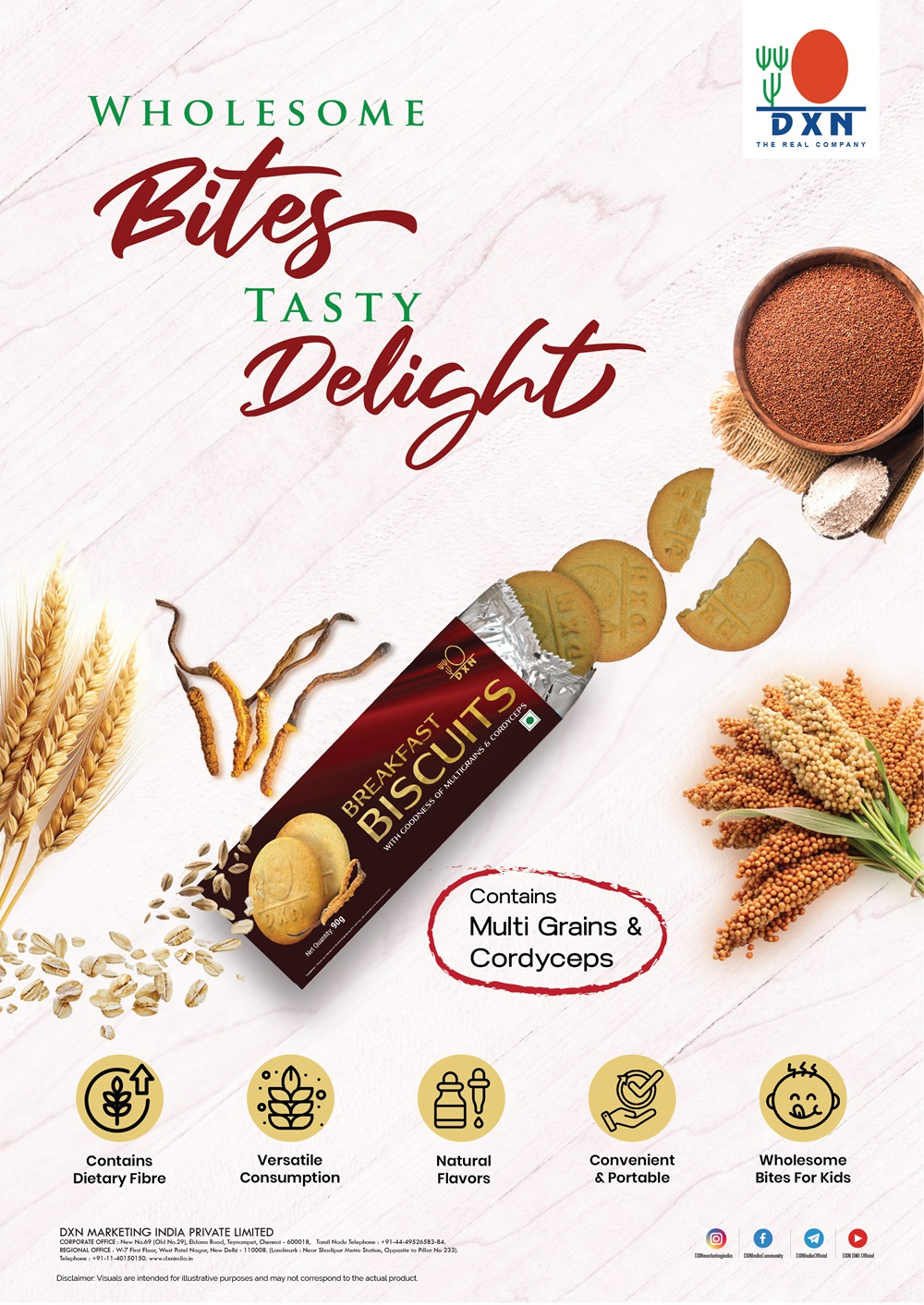 DXN Breakfast Biscuits